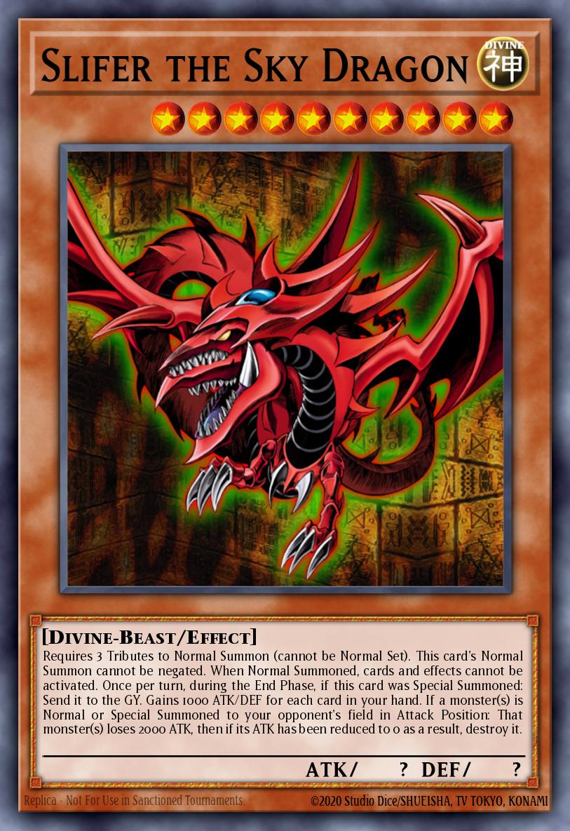 Slifer the Sky Dragon - Rarity Collection 5 Yu-Gi-Oh! spoiler