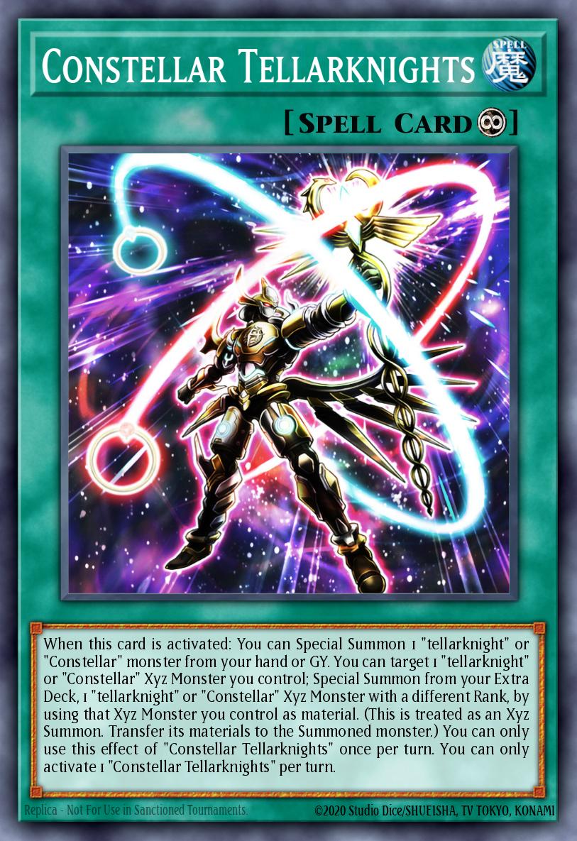 Constellar Tellarknights - Battles of Legend: Glorious Gallery Yu-Gi-Oh! spoiler