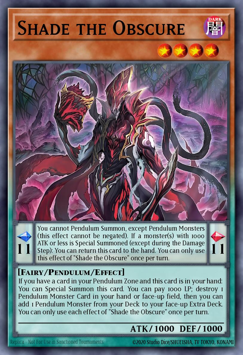 Shade the Obscure - Blazing Dominion Yu-Gi-Oh! spoiler
