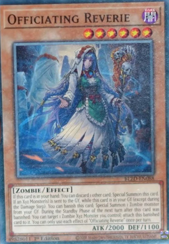 Officiating Reverie - Blazing Dominion Yu-Gi-Oh! spoiler