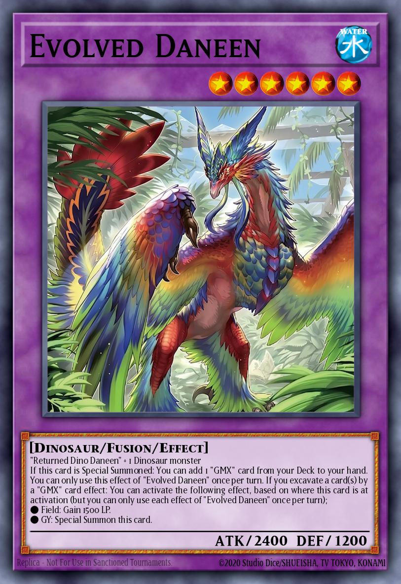 Evolved Daneen - Blazing Dominion Yu-Gi-Oh! spoiler