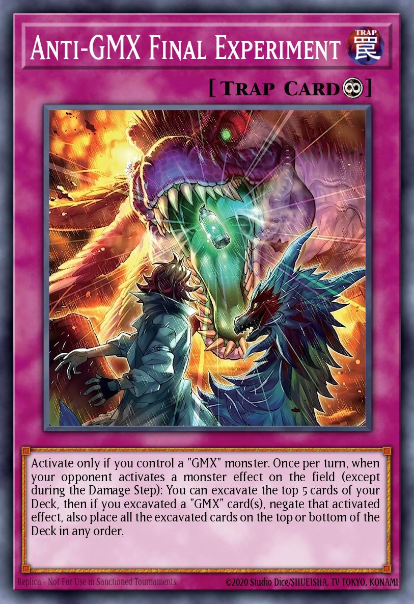 Anti-GMX Final Experiment - Blazing Dominion Yu-Gi-Oh! spoiler