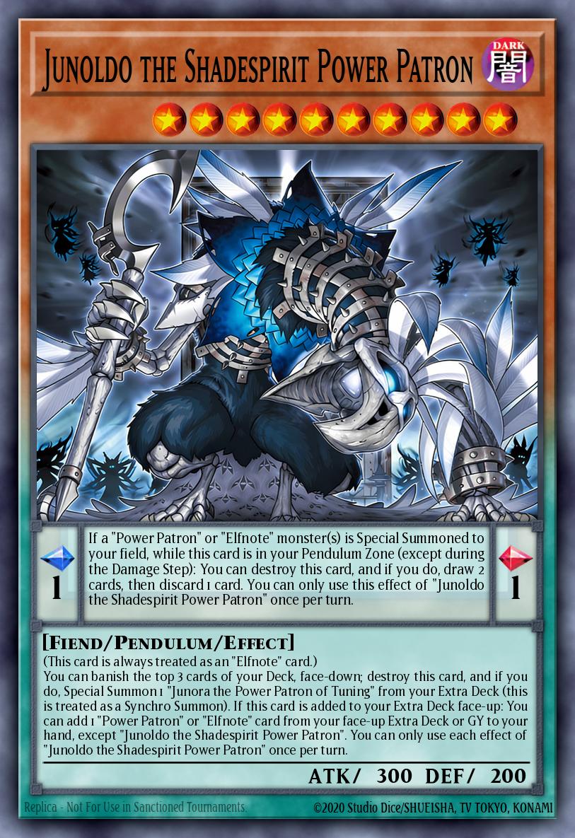 Junoldo the Shadespirit Power Patron - Blazing Dominion Yu-Gi-Oh! spoiler
