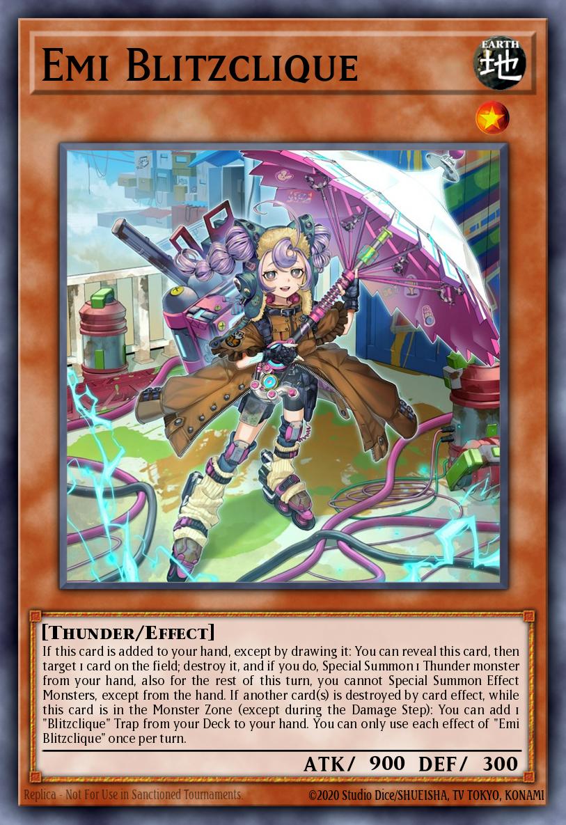 Emi Blitzclique - Chaos Origins Yu-Gi-Oh! spoiler