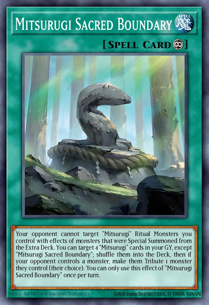 Mitsurugi Sacred Boundary - Legendary Modern Decks 2026 Yu-Gi-Oh! spoiler