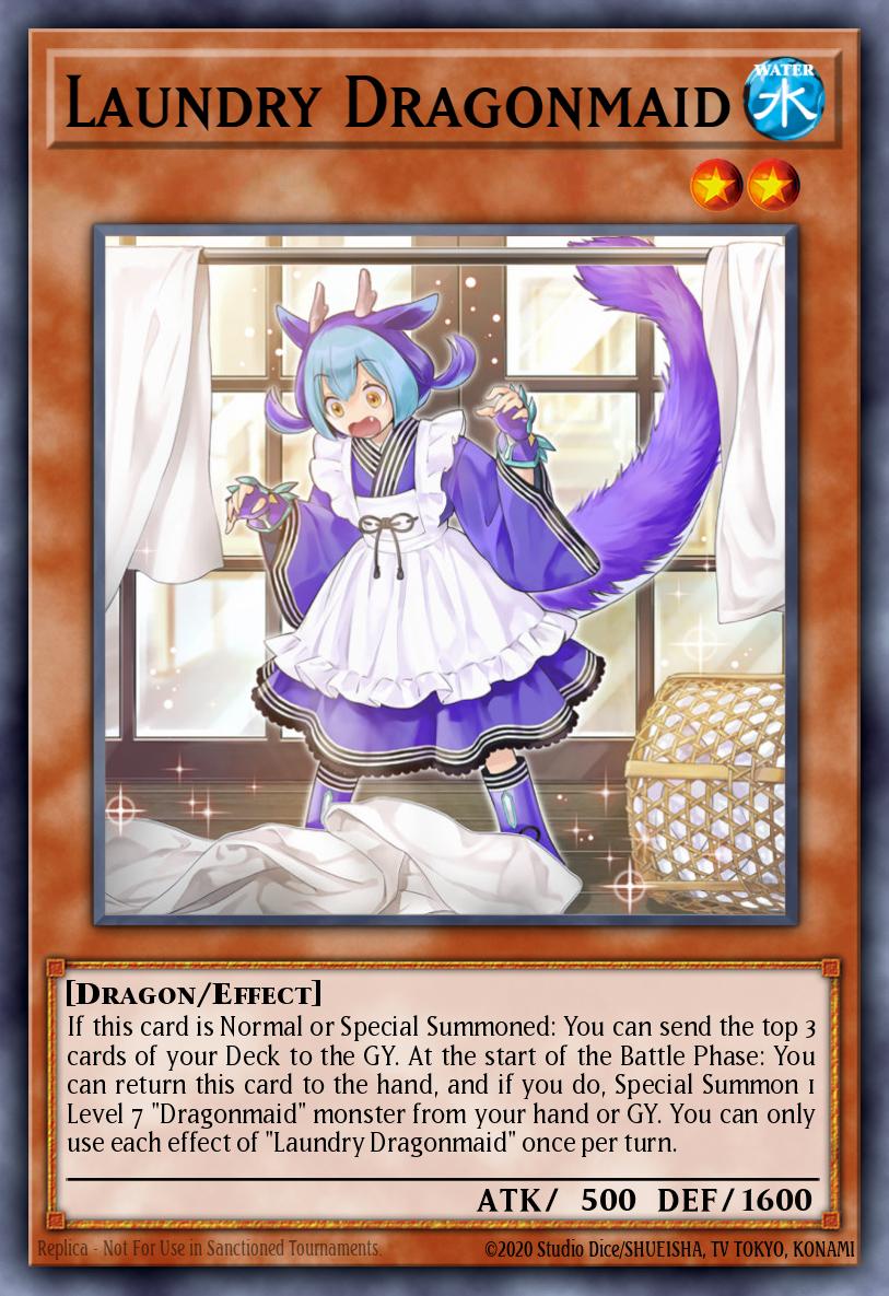 Laundry Dragonmaid - Rarity Collection 5 Yu-Gi-Oh! spoiler