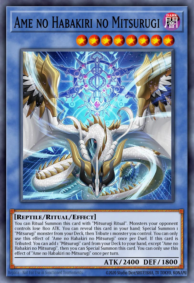 Ame no Habakiri no Mitsurugi - Legendary Modern Decks 2026 Yu-Gi-Oh! spoiler