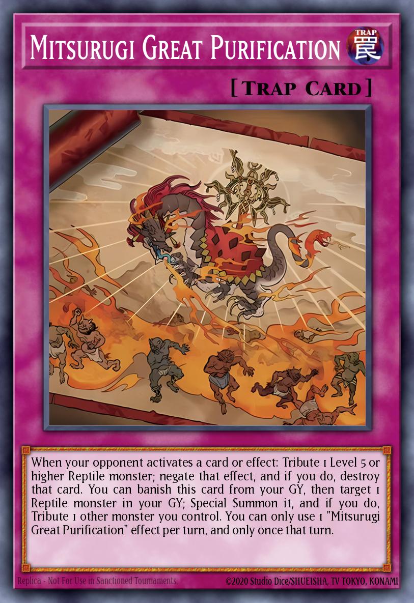 Mitsurugi Great Purification - Legendary Modern Decks 2026 Yu-Gi-Oh! spoiler