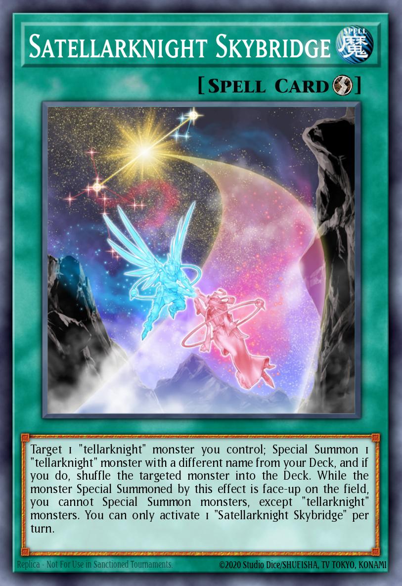Satellarknight Skybridge - Battles of Legend: Glorious Gallery Yu-Gi-Oh! spoiler