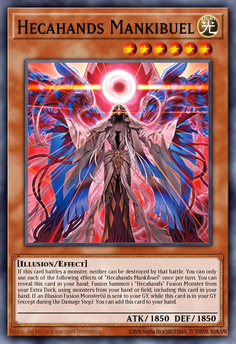 Hecahands Mankibuel - Blazing Dominion Yu-Gi-Oh! spoiler