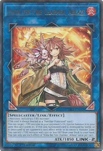 Hiita the Fire Charmer, Ablaze