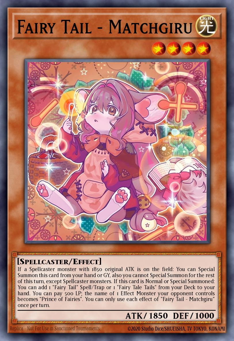 Fairy Tail - Matchgiru - Blazing Dominion Yu-Gi-Oh! spoiler