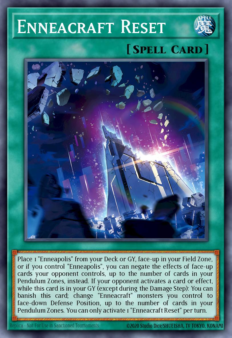 Enneacraft Reset - Blazing Dominion Yu-Gi-Oh! spoiler