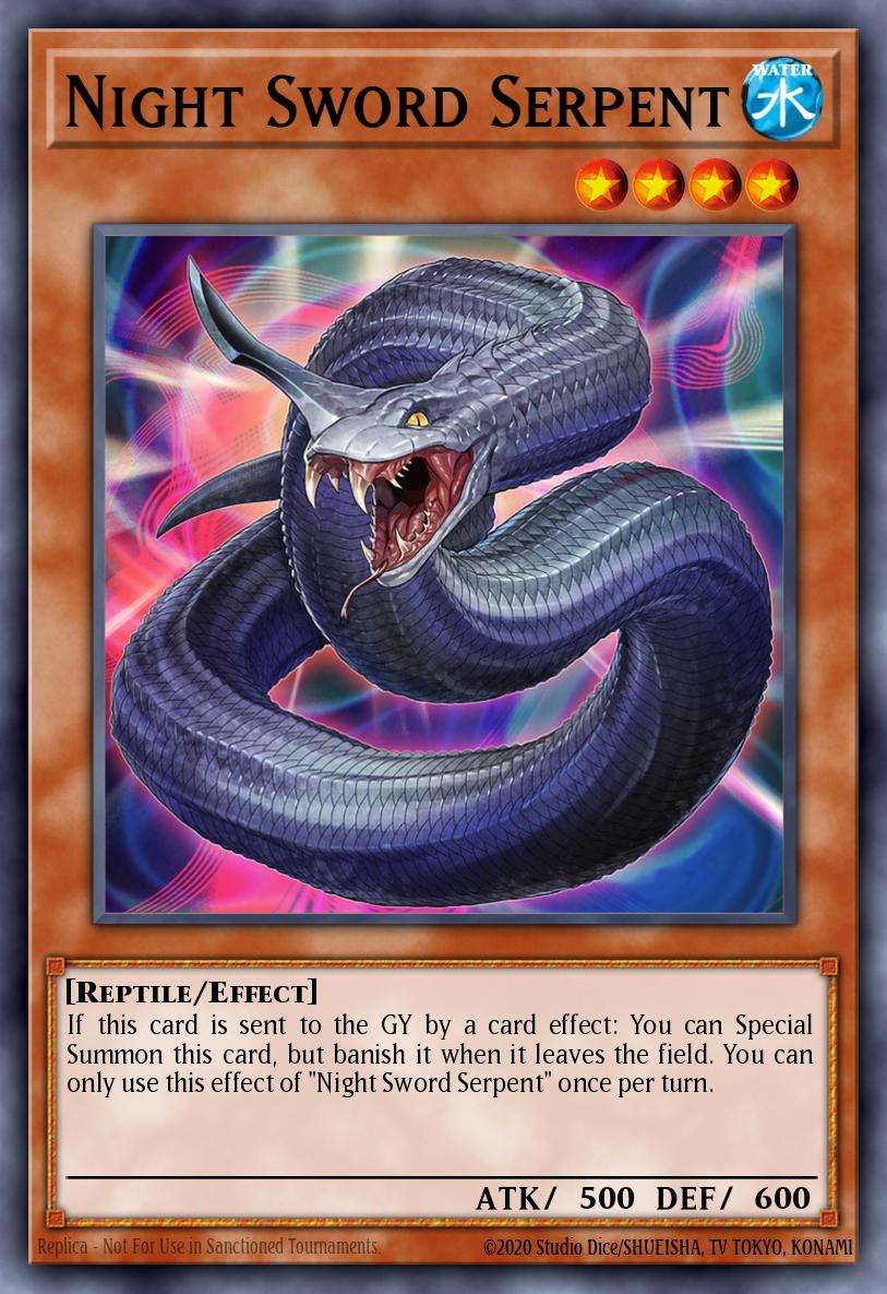 Night Sword Serpent - Legendary Modern Decks 2026 Yu-Gi-Oh! spoiler