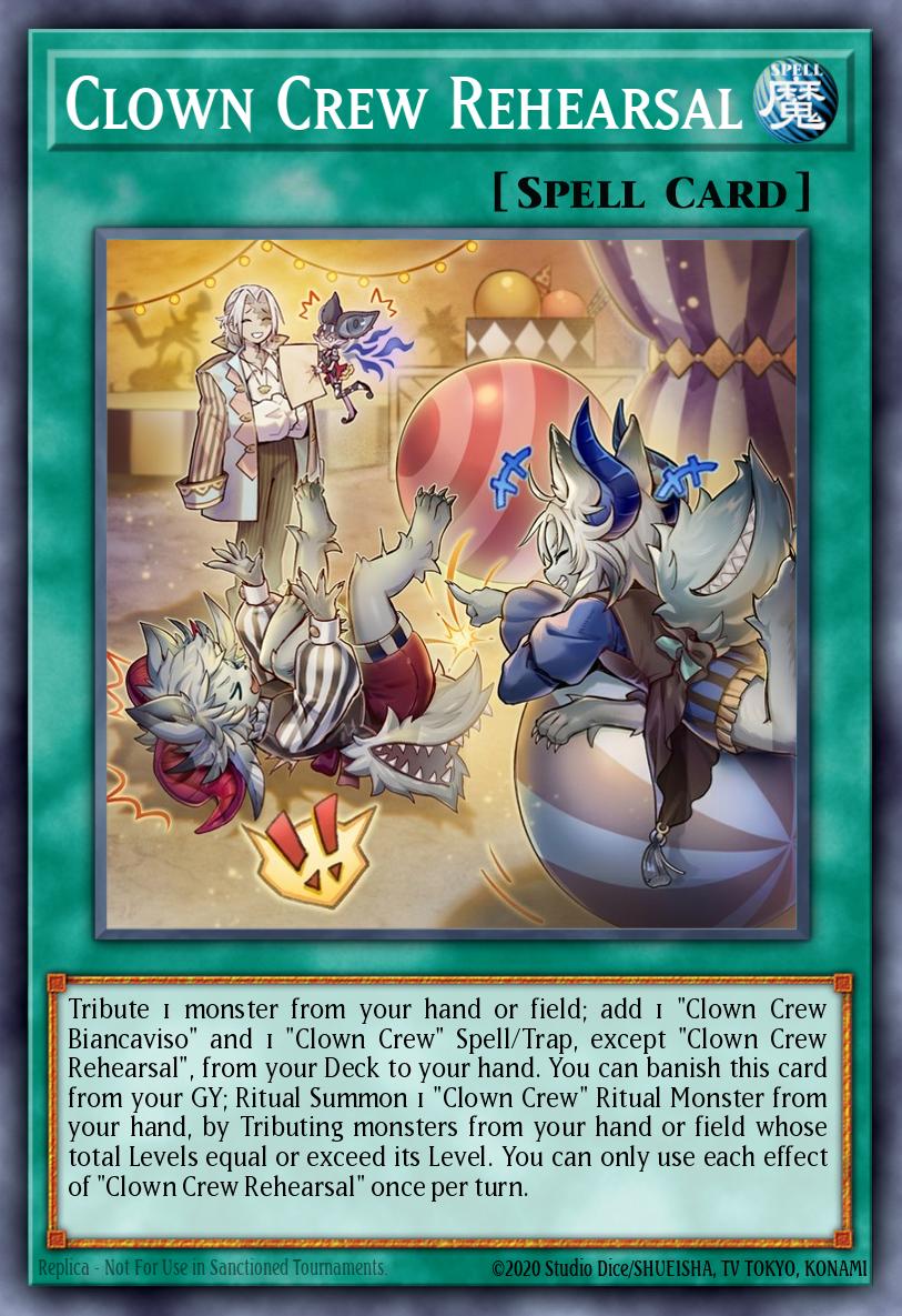 Clown Crew Rehearsal - Blazing Dominion Yu-Gi-Oh! spoiler