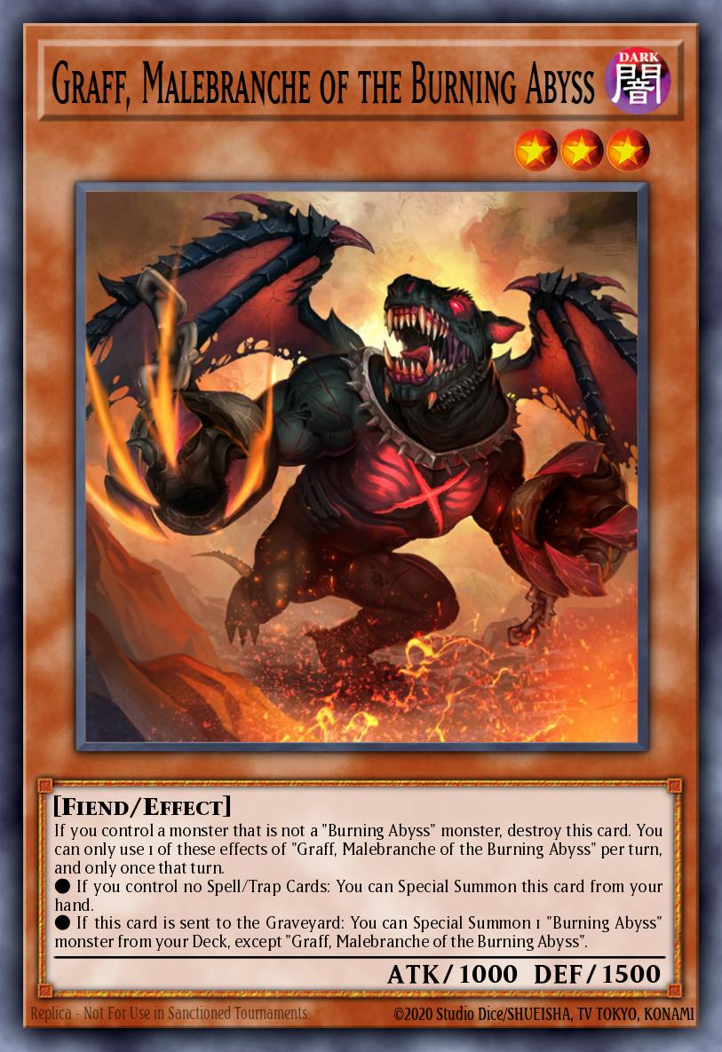 Graff, Malebranche of the Burning Abyss - Battles of Legend: Glorious Gallery Yu-Gi-Oh! spoiler