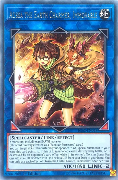 Aussa the Earth Charmer, Immovable