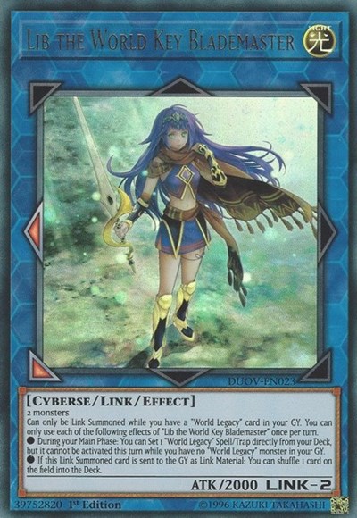 Lib the World Key Blademaster