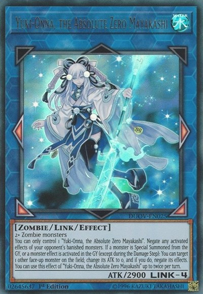 Yuki-Onna, the Absolute Zero Mayakashi