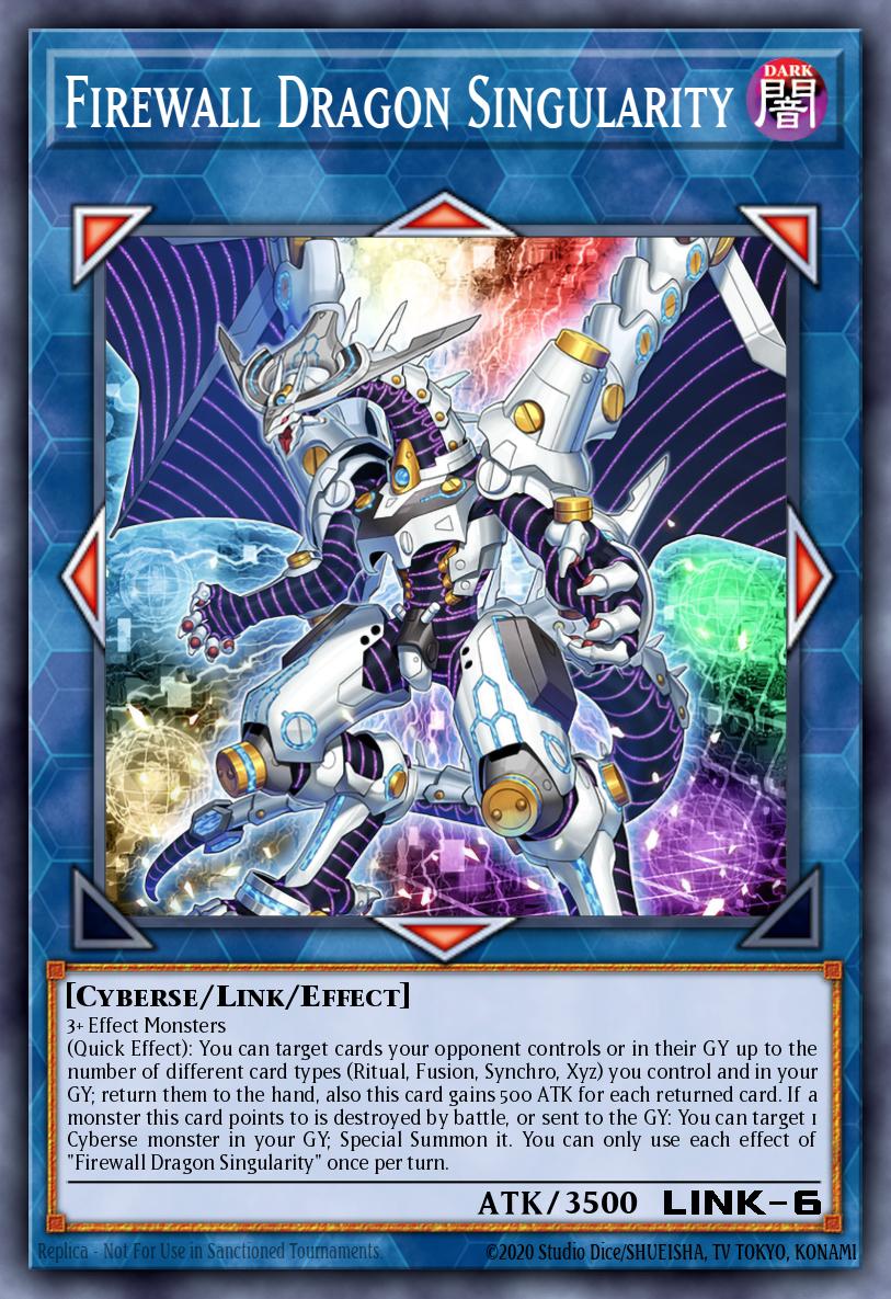 Firewall Dragon Singularity - Rarity Collection 5 Yu-Gi-Oh! spoiler