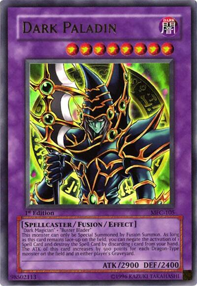 Dark Paladin (1st Edition Artwork)