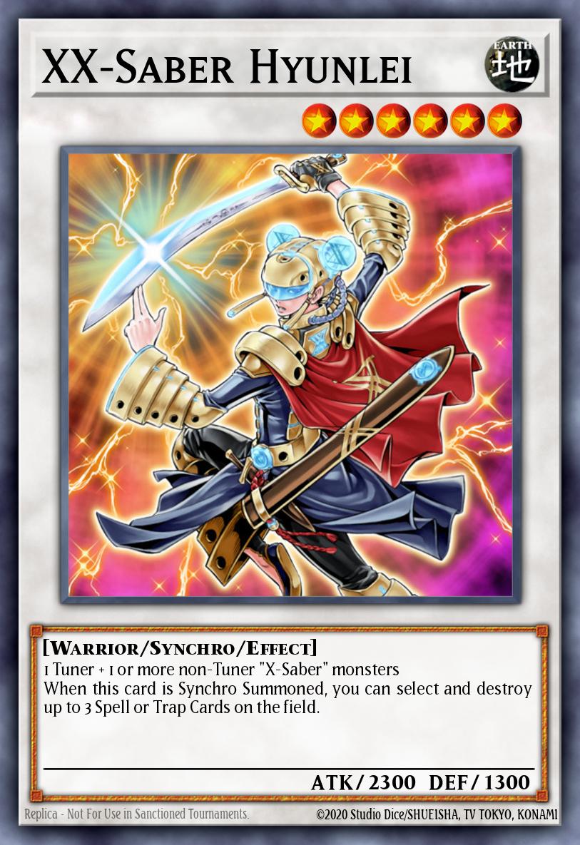 XX-Saber Hyunlei - Legendary Modern Decks 2026 Yu-Gi-Oh! spoiler