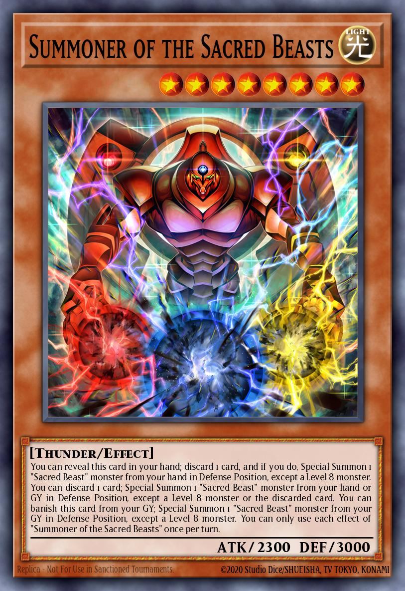 Summoner of the Sacred Beasts - Chaos Origins Yu-Gi-Oh! spoiler