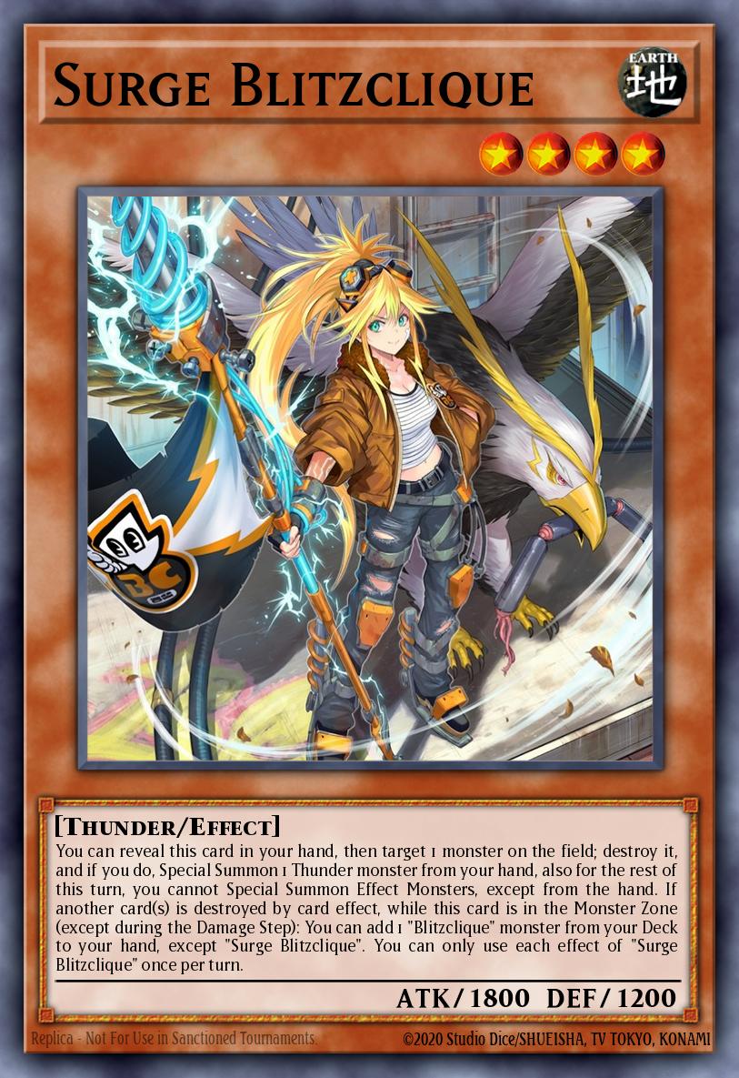 Surge Blitzclique - Chaos Origins Yu-Gi-Oh! spoiler