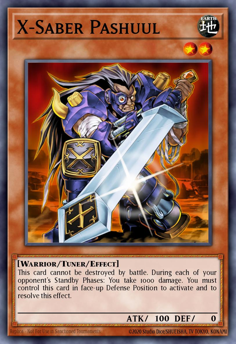 X-Saber Pashuul - Legendary Modern Decks 2026 Yu-Gi-Oh! spoiler