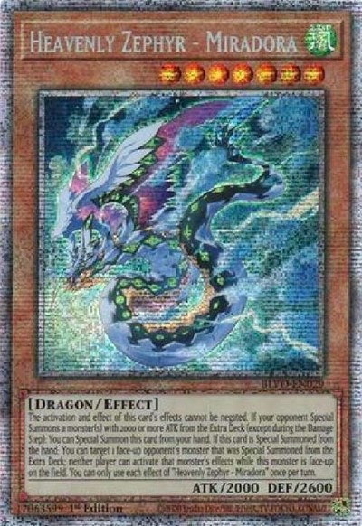 Heavenly Zephyr - Miradora (Starlight Rare)