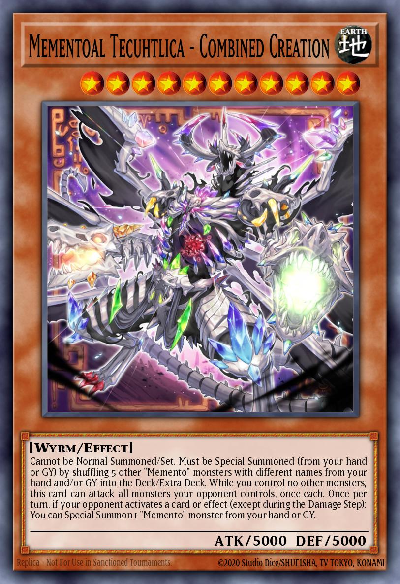 Mementoal Tecuhtlica - Combined Creation - Rarity Collection 5 Yu-Gi-Oh! spoiler