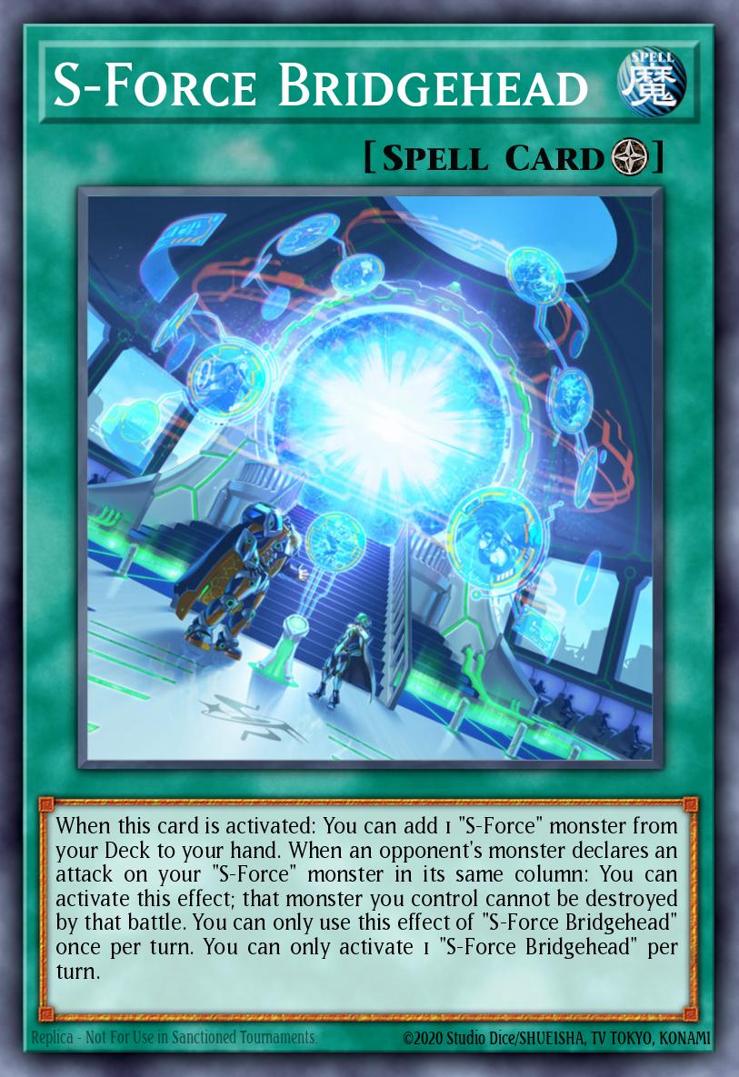 S-Force Bridgehead - Battles of Legend: Glorious Gallery Yu-Gi-Oh! spoiler