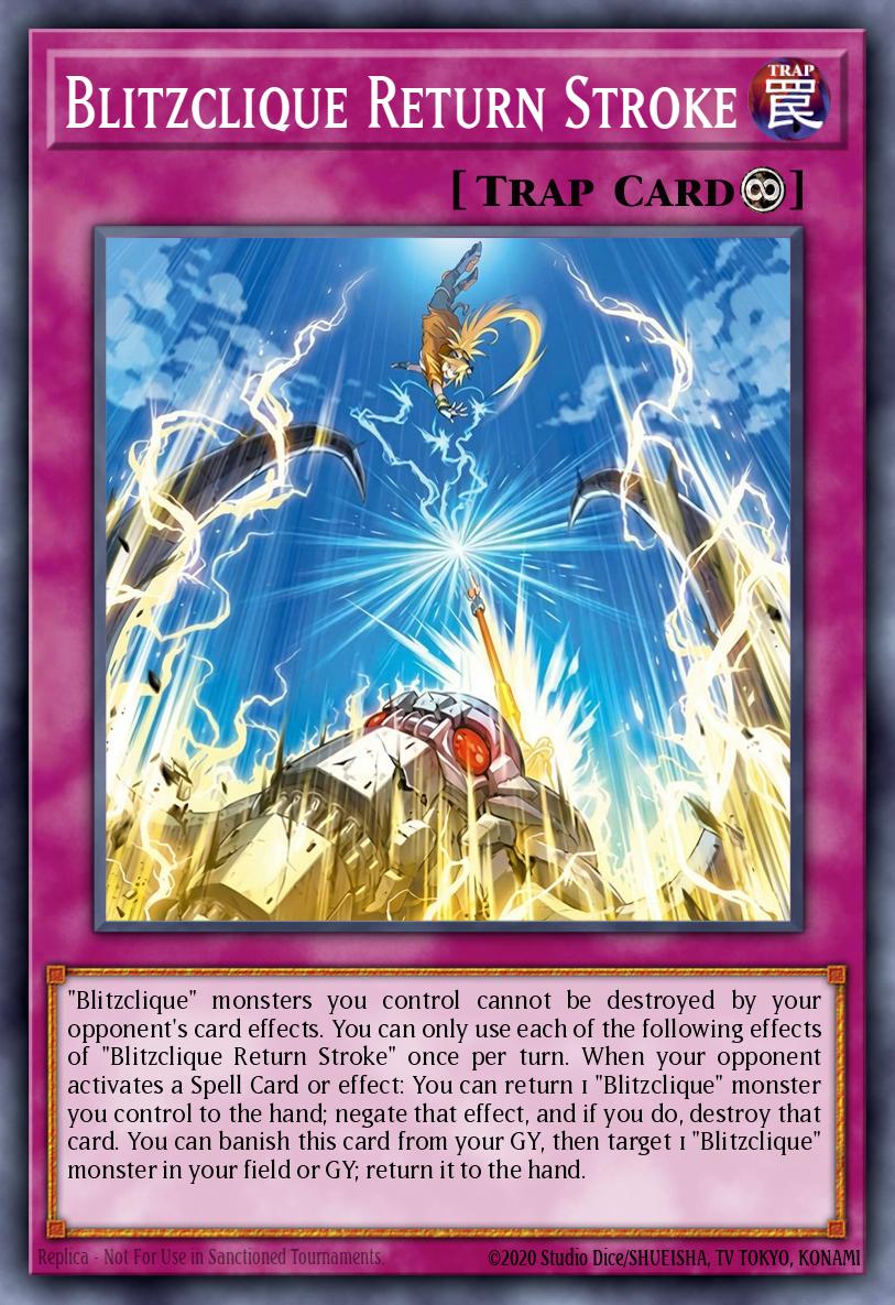 Blitzclique Return Stroke - Chaos Origins Yu-Gi-Oh! spoiler