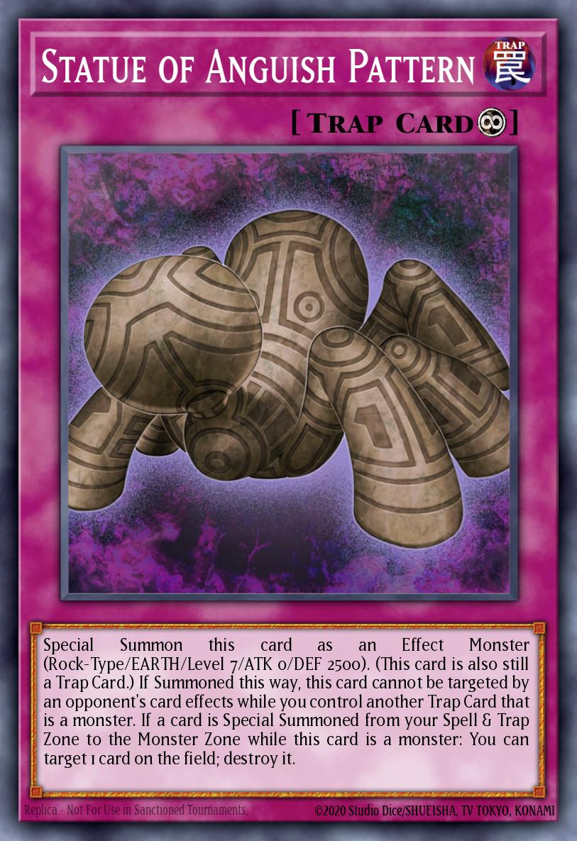 Statue of Anguish Pattern - Battles of Legend: Glorious Gallery Yu-Gi-Oh! spoiler