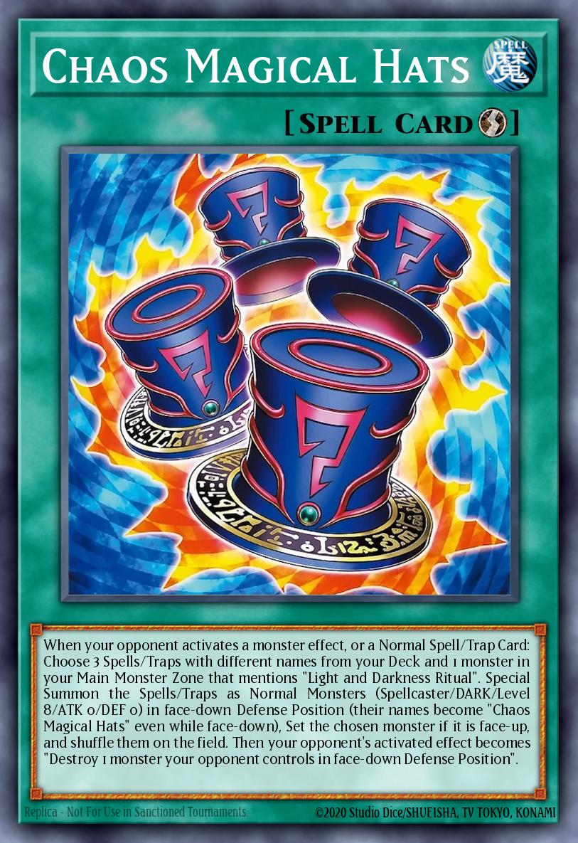 Chaos Magical Hats - Chaos Origins Yu-Gi-Oh! spoiler