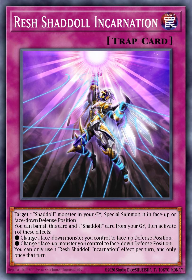Resh Shaddoll Incarnation - Battles of Legend: Glorious Gallery Yu-Gi-Oh! spoiler
