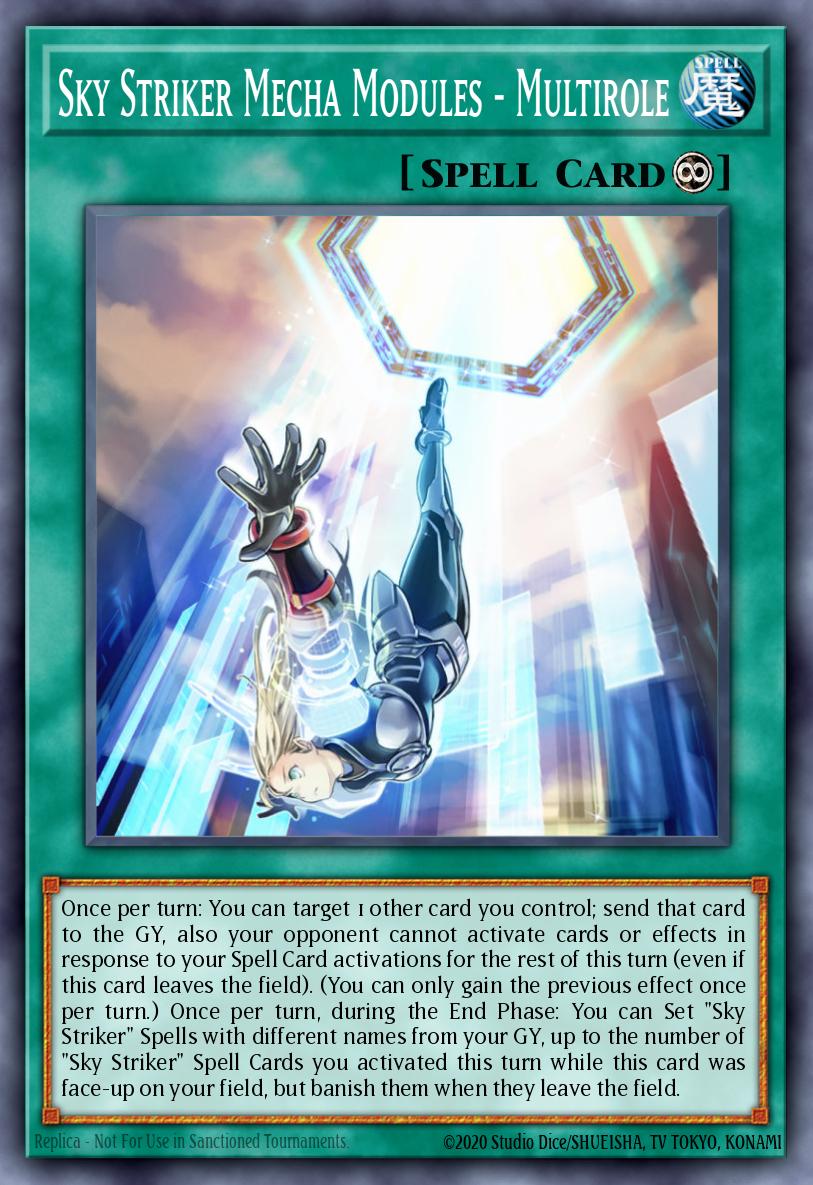 Sky Striker Mecha Modules - Multirole - Legendary Modern Decks 2026 Yu-Gi-Oh! spoiler