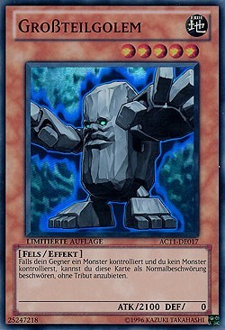 Big Piece Golem (German) - 