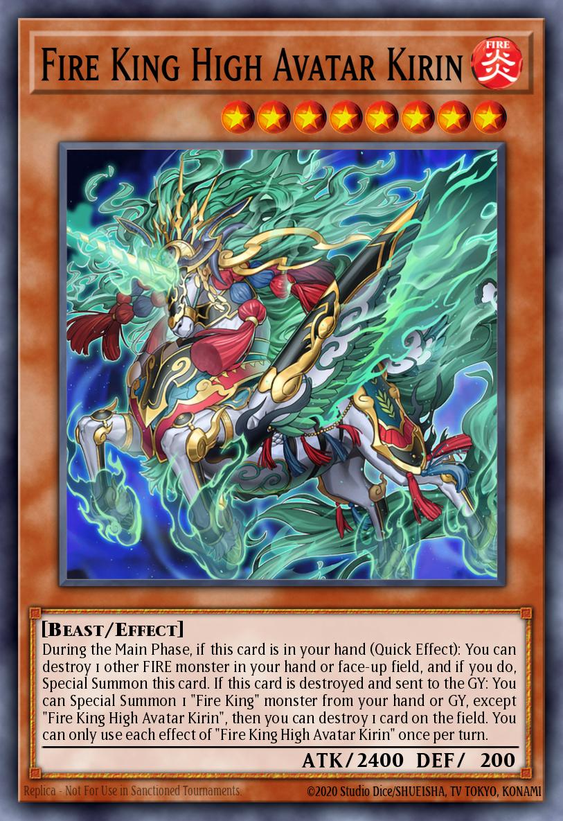 Fire King High Avatar Kirin - Rarity Collection 5 Yu-Gi-Oh! spoiler