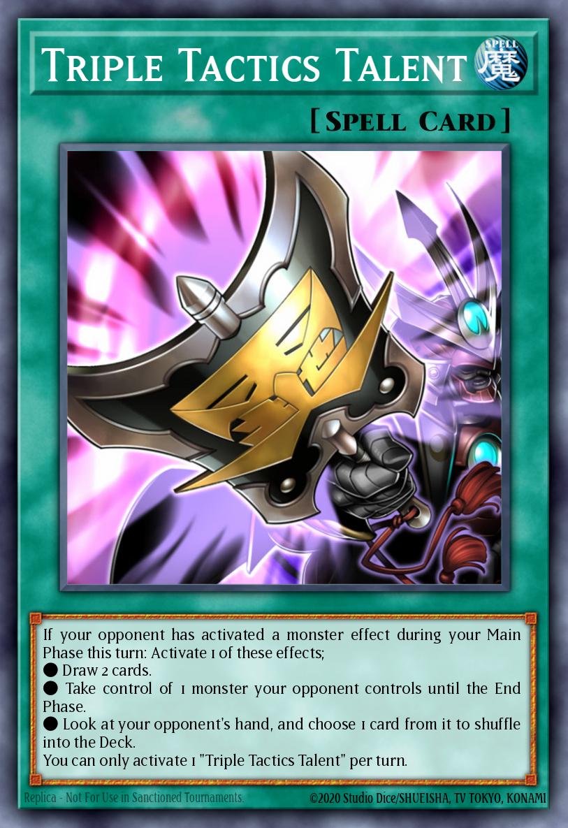 Triple Tactics Talent - Legendary Modern Decks 2026 Yu-Gi-Oh! spoiler
