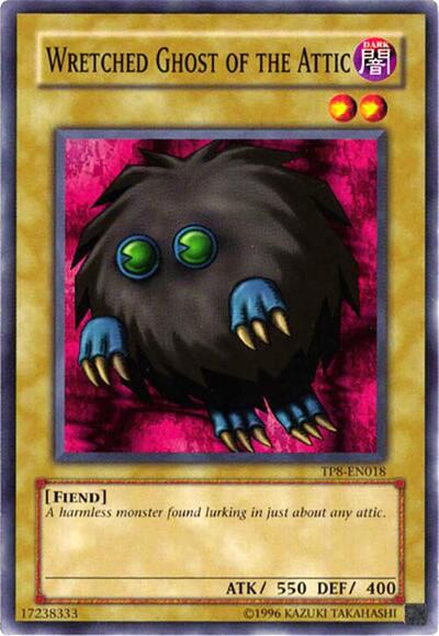 Wretched Ghost of the Attic - Yu-Gi-Oh! card - Tournament Pack 8