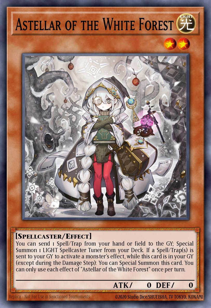 Astellar of the White Forest - Rarity Collection 5 Yu-Gi-Oh! spoiler