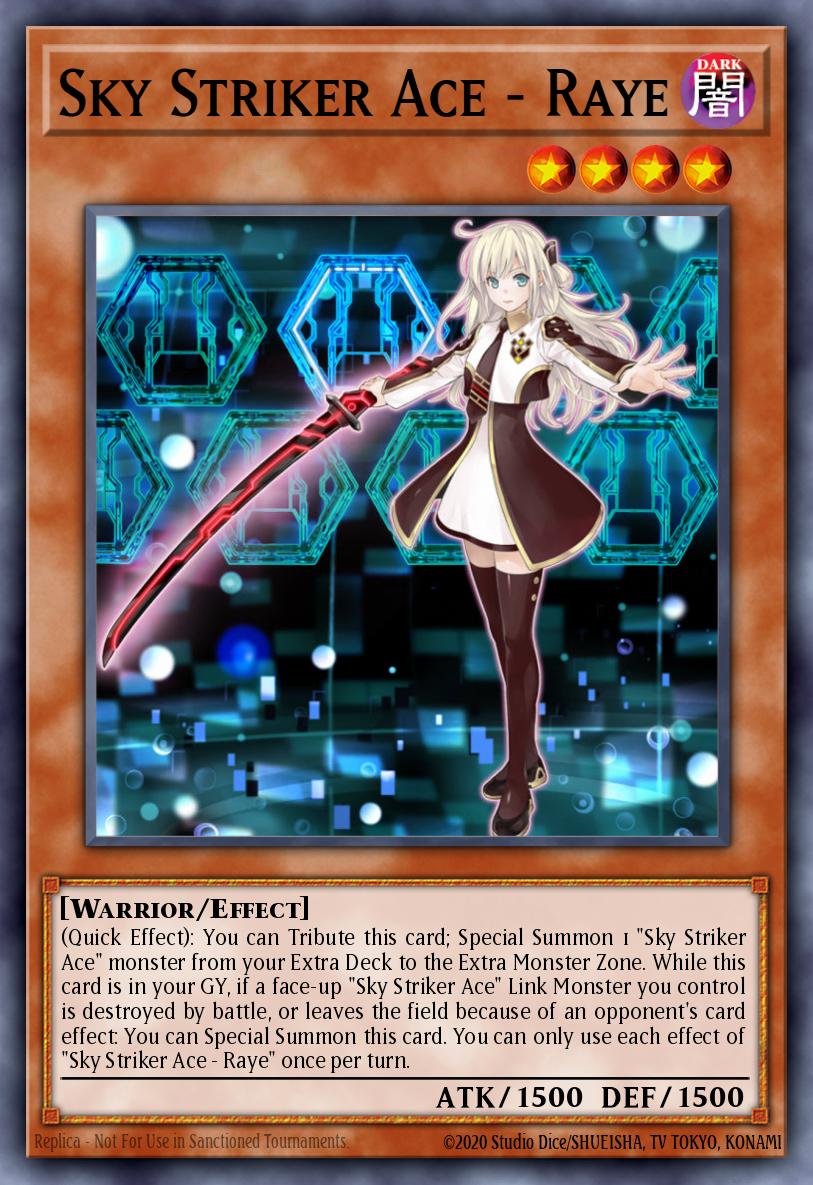 Sky Striker Ace - Raye - Legendary Modern Decks 2026 Yu-Gi-Oh! spoiler