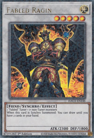 Fabled Ragin (Duel Terminal)