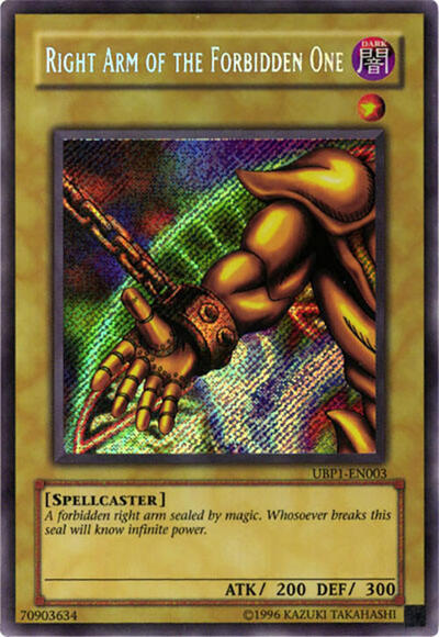 Right Arm of the Forbidden One