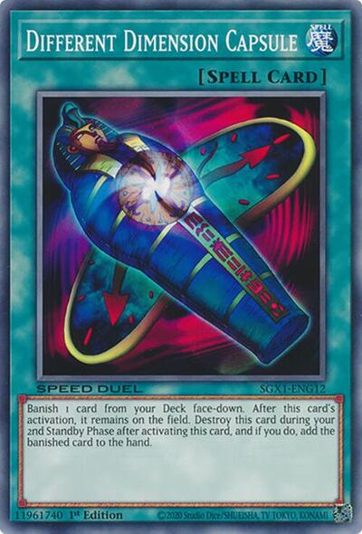Different Dimension Capsule