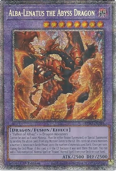 Alba-Lenatus the Abyss Dragon (Starlight Rare)