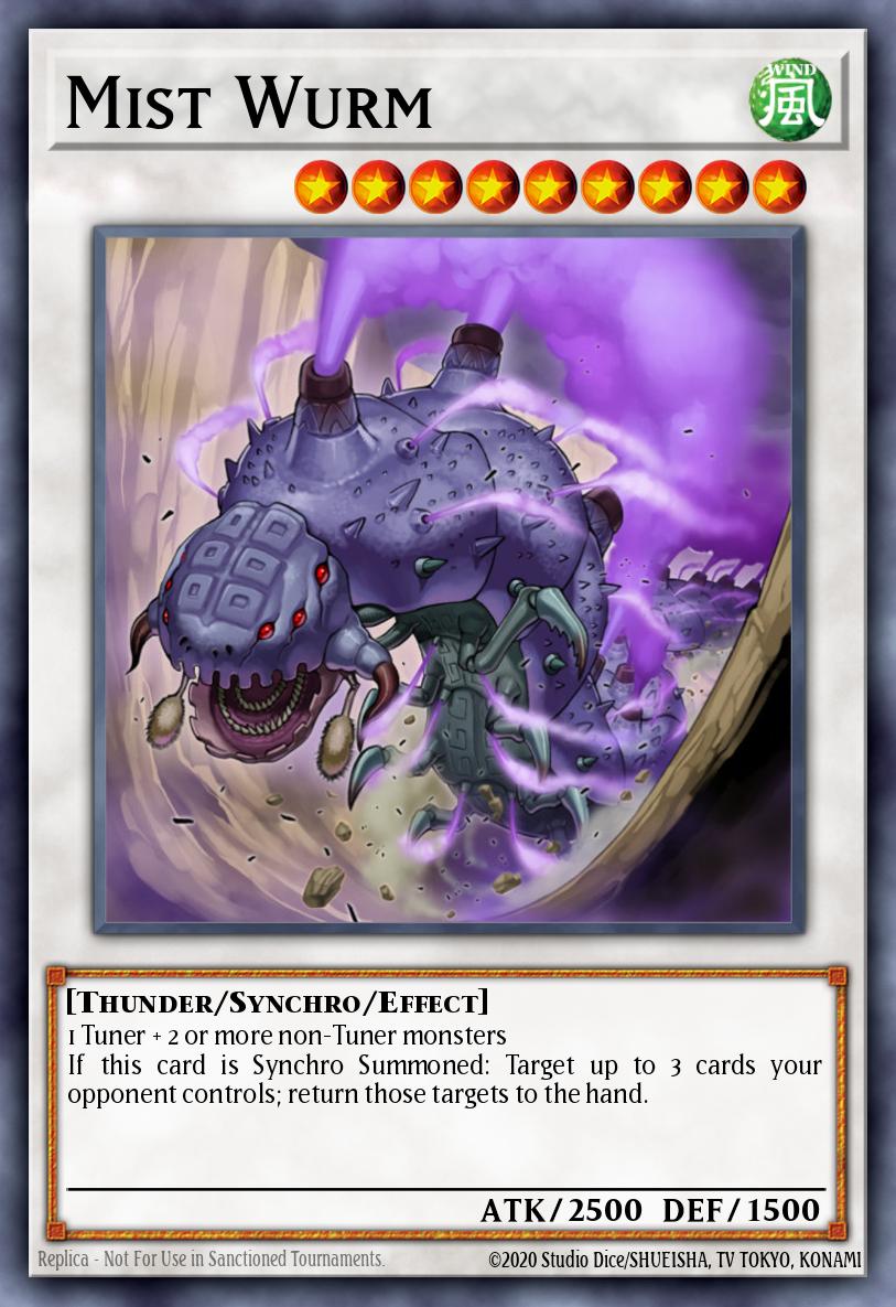 Mist Wurm - Legendary Modern Decks 2026 Yu-Gi-Oh! spoiler