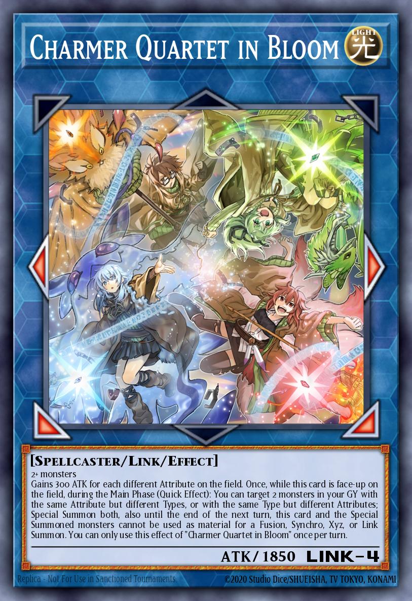 Charmer Quartet in Bloom - Blazing Dominion Yu-Gi-Oh! spoiler