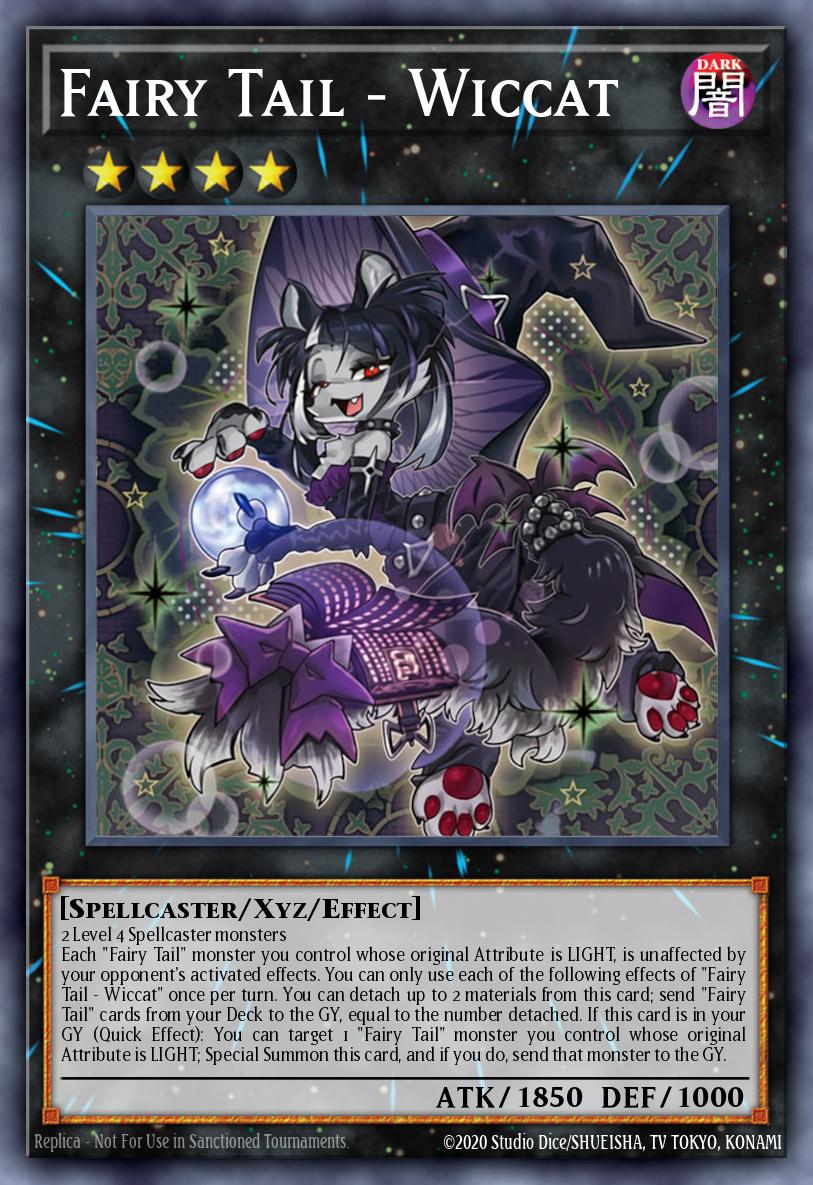 Fairy Tail - Wiccat - Blazing Dominion Yu-Gi-Oh! spoiler